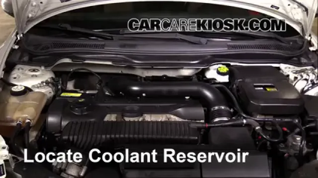 2008 Volvo C30 T5 2.5L 5 Cyl. Turbo Antigel (Liquide de Refroidissement) Réparer les Fuites